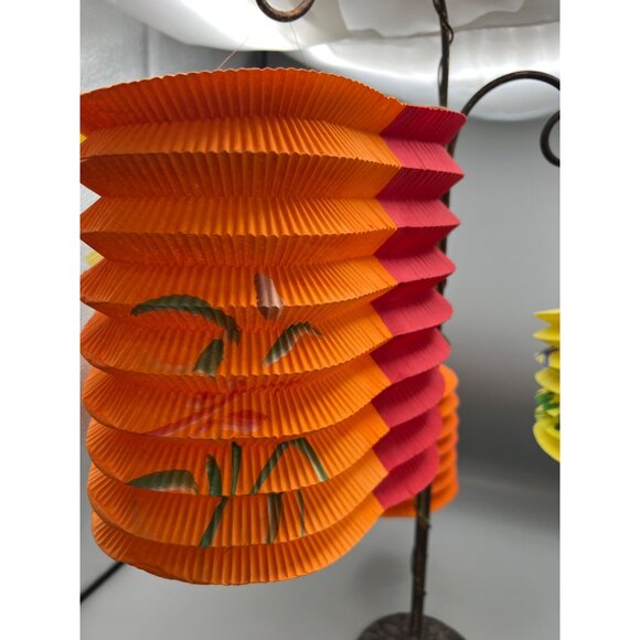 1960s MCM Paper Lanterns Butterflies Multi Shape Ceiling Decoration Holiday Part - Picture 8 of 16